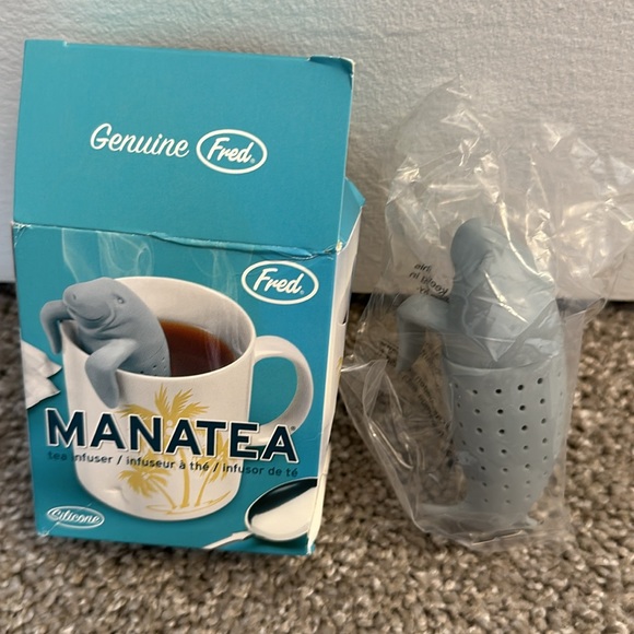 NWT Manatea Silicone Tea Infuser - Picture 3 of 6